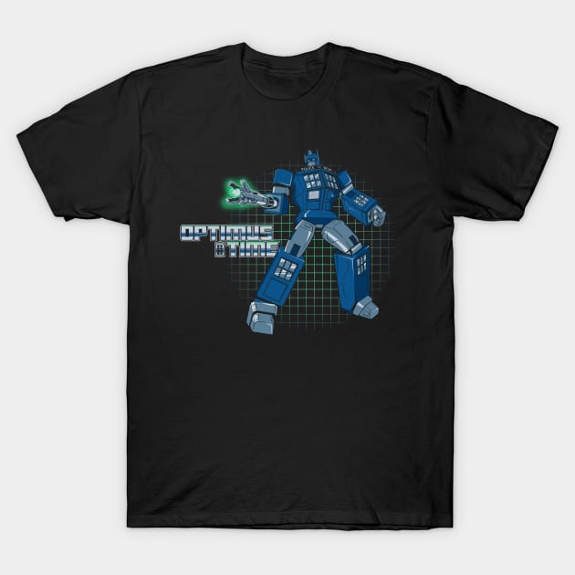 Optimus Time T-Shirt by FOUREYEDESIGN